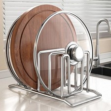 Metal Cutting Board Rack