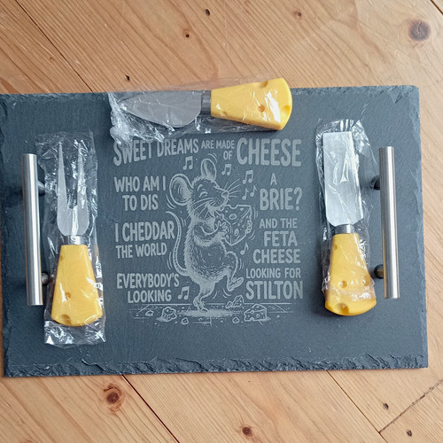 Slate cheese board rectangle - slate,