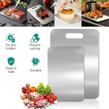 2 Pcs Cutting Board Portable