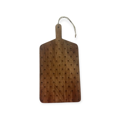 Hearts chopping board - hearts,