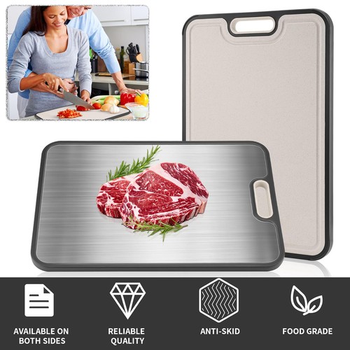 Stainless steel chopping - chopping, board