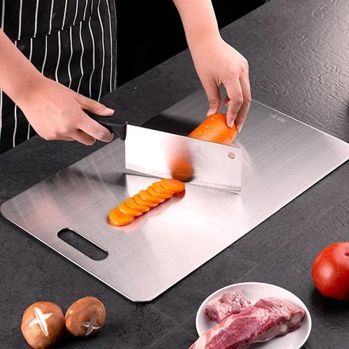 Stainless steel cutting board - stainless,
