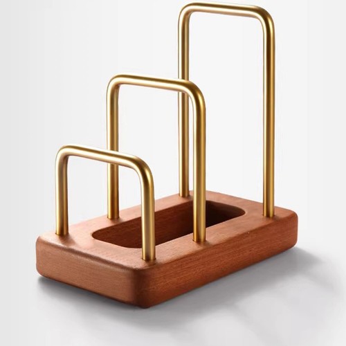 Wooden cutting board rack - wooden,