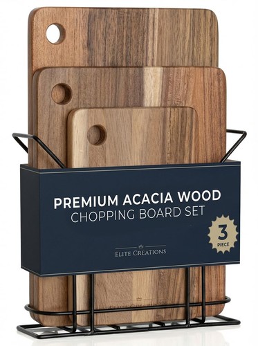 Premium acacia wood - acacia, chopping
