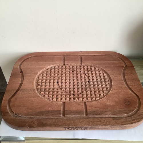 Tower meat carving board mango - tower,