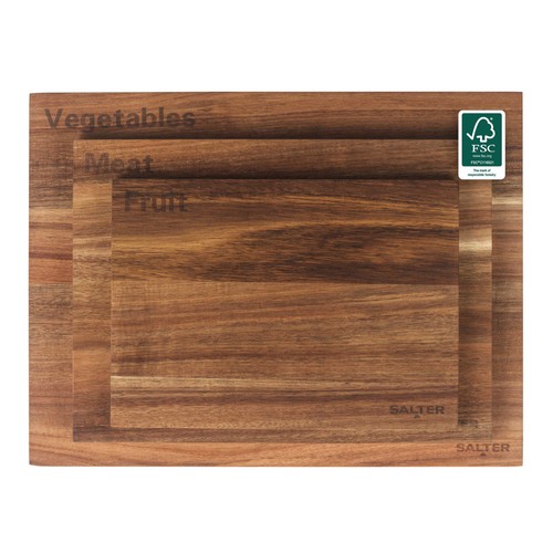 Salter acacia 3pc chopping - salter,