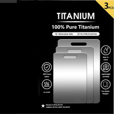 3pc Titanium Cutting Board Set