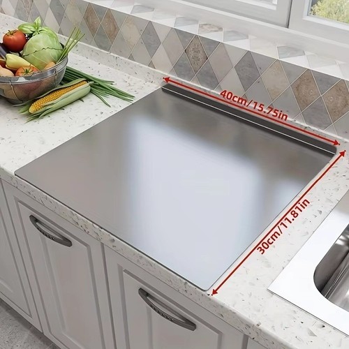Stainless steel cutting board - cutting,