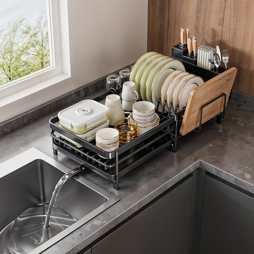 Extendable dish drainer - extendable, rack
