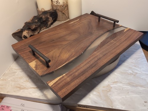 Wood and resin - wood,