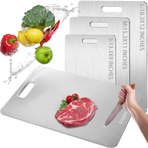 Titanium chopping boards - titanium,