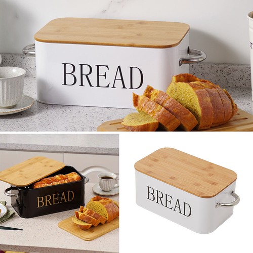 Bamboo lid storage box - bamboo,