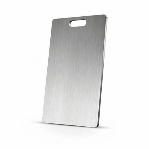 Stainless steel board - steel, brushed