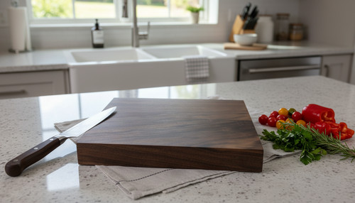 American black walnut chopping - black,