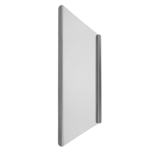 Stainless steel board with lip - stainless,