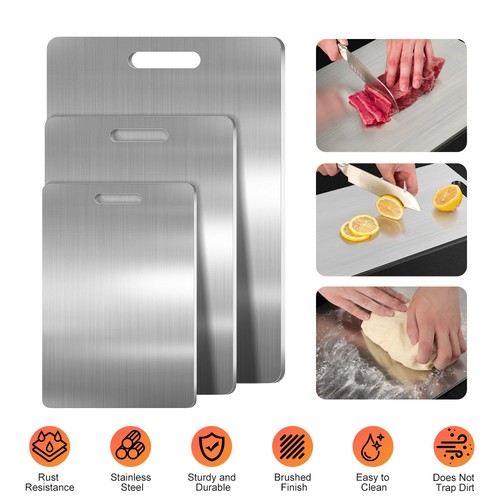 Double sided stainless - 3x, double-sided