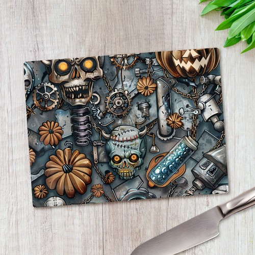 Frankenstein metal glass - metal,